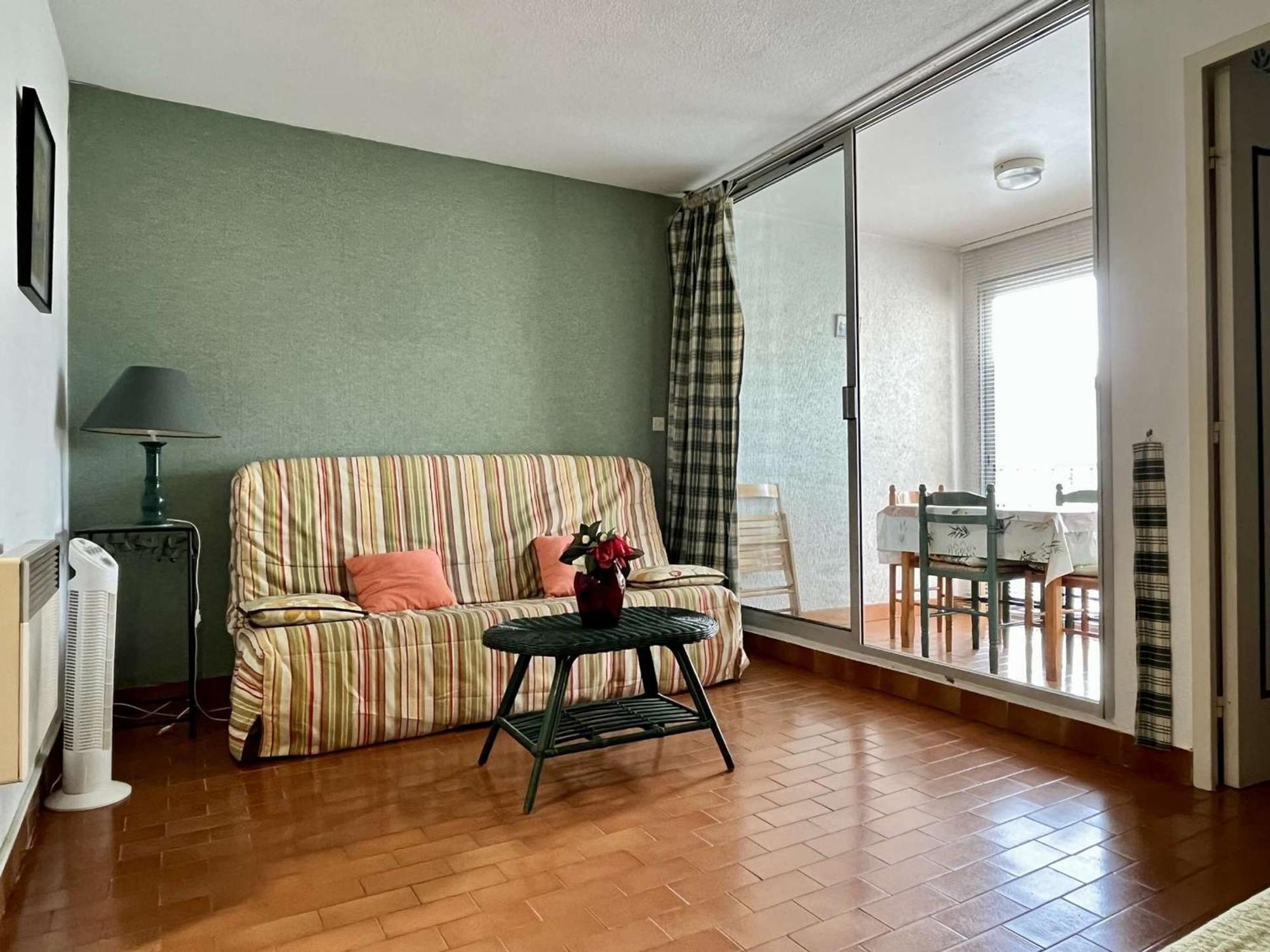 Studio A Argeles-Sur-Mer, 400M De La Plage Et Proche Commerces, Loggia, Animaux Bienvenus, Menage Inclus - Fr-1-225-548 ภายนอก รูปภาพ