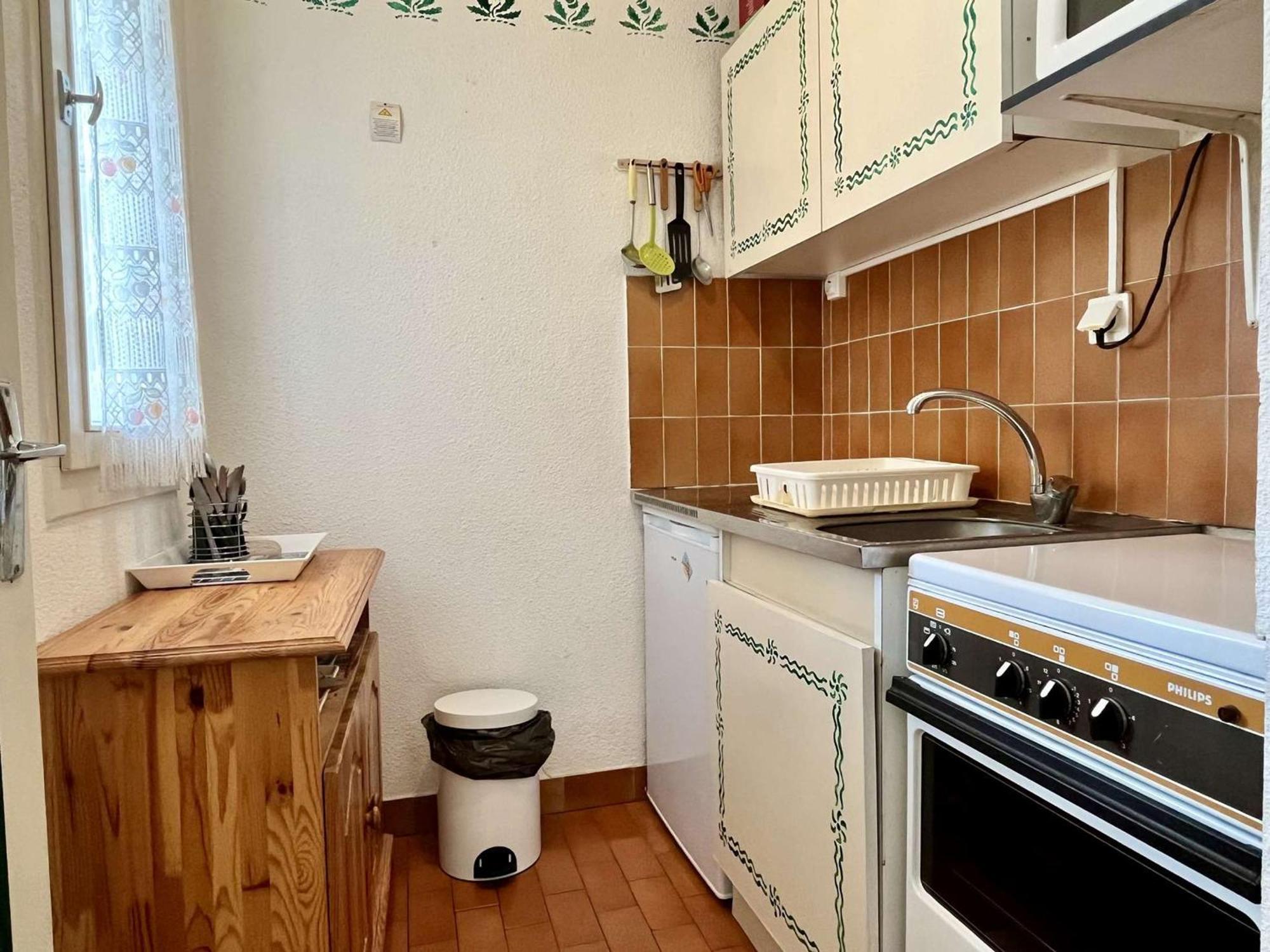 Studio A Argeles-Sur-Mer, 400M De La Plage Et Proche Commerces, Loggia, Animaux Bienvenus, Menage Inclus - Fr-1-225-548 ภายนอก รูปภาพ